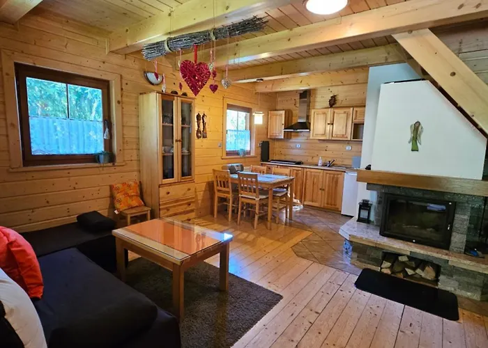 度假居 Gorski Promyk Z Kominkiem