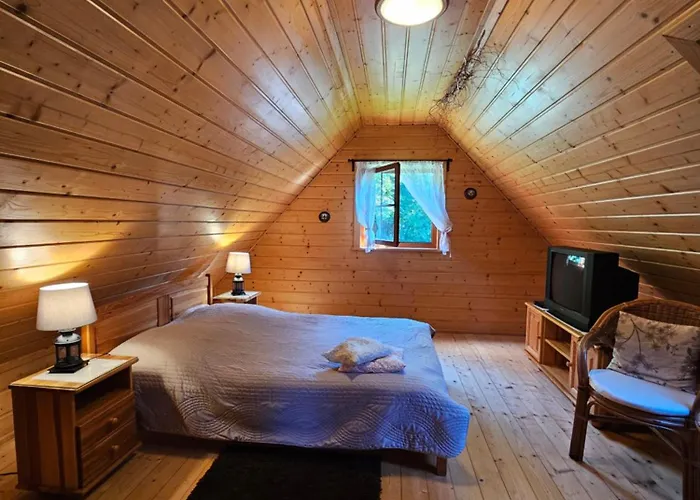 Gorski Promyk Z Kominkiem 度假居 维斯拉